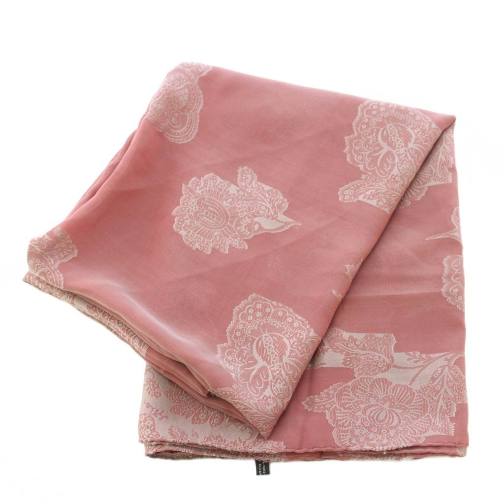 ジョルジオアルマーニ GIORGIO ARMANI ストール 花柄 シルク 総柄 バイ