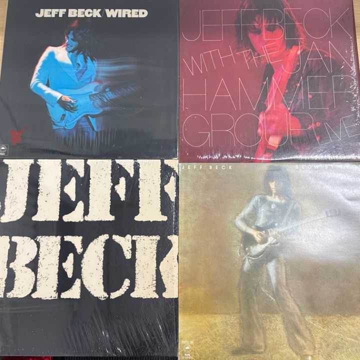 △01)【1点限り!】Jeff Beck LPレコード まとめ売り4点セット/ジェフ