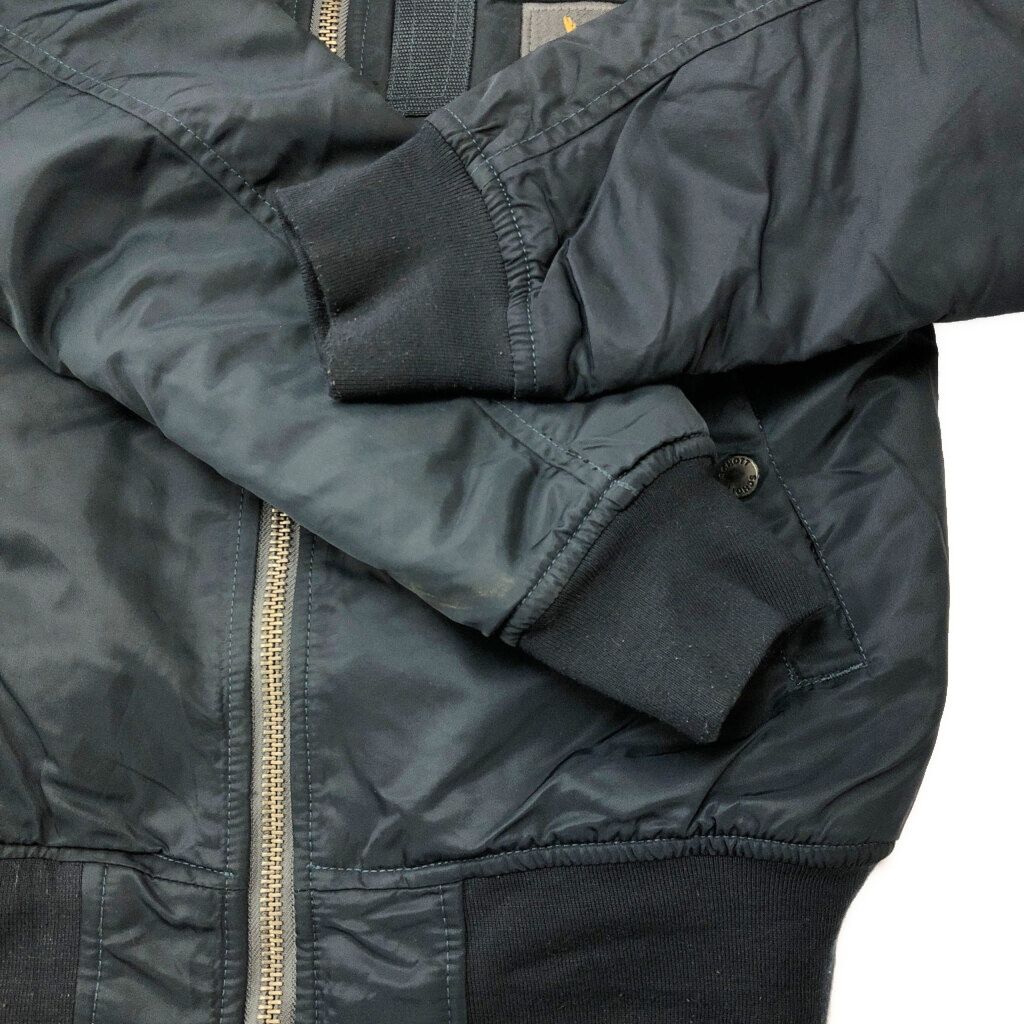 Schott ショット MA-1 フライトジャケット ミリタリー ネイビー(メンズ