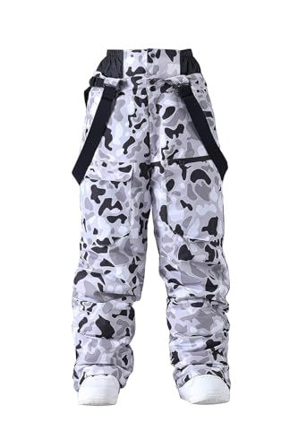MORGEN SKY スノーボード ウェア スキーパンツ スキーウェア スノボウェア ズボン 迷彩 防寒着 メンズ レディース 防水 撥水 防寒 防風 保温 スノボ 雪遊び スノーコンビ スポーツ サイズ調整 男女兼用 7 c 80 d 3 ae