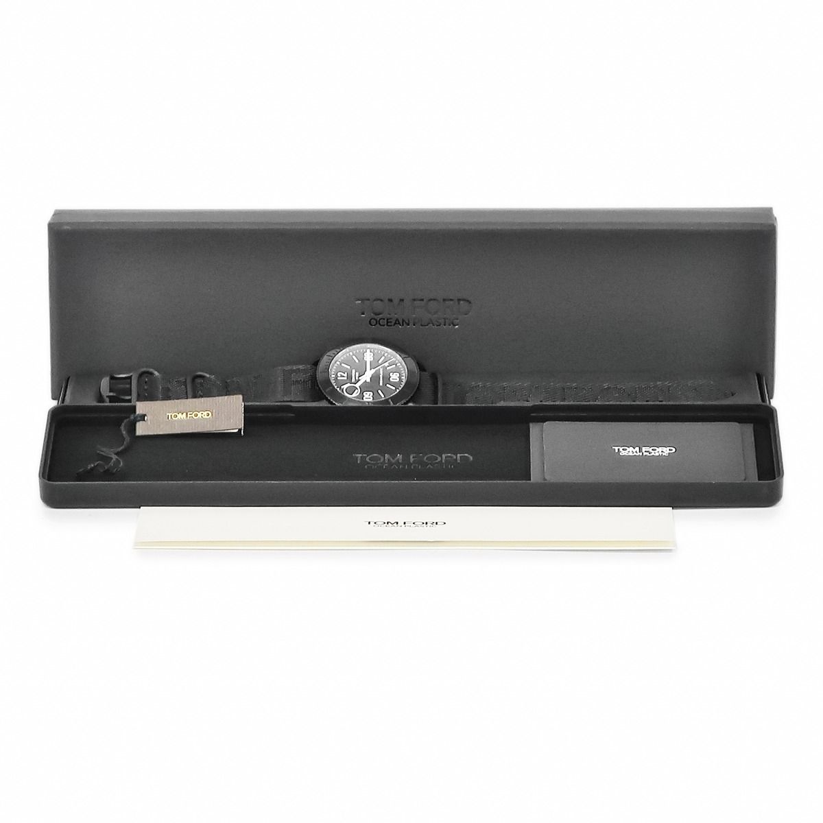  トムフォード 腕時計 TF0120258283 鑑定済み ブランド ベージュ系 自動巻き時計 腕時計(アナログ)