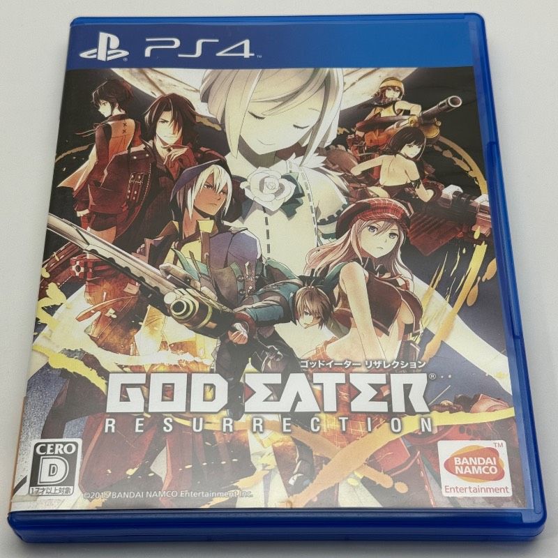 ☆動作良好 状態良好☆PS4 ゴッドイーター リザレクション GOD EATER