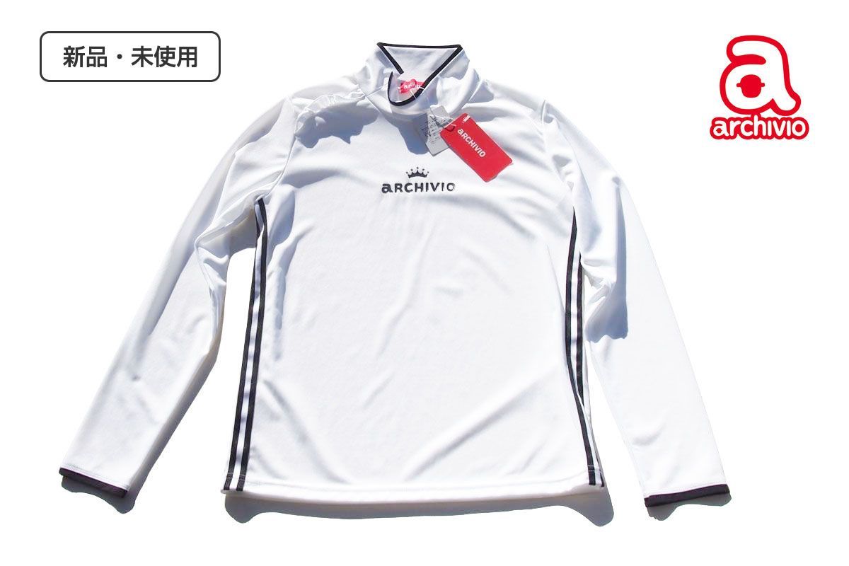 新品｜未使用｜アルチビオ｜archivio｜肩フリルハイネックプルオーバー