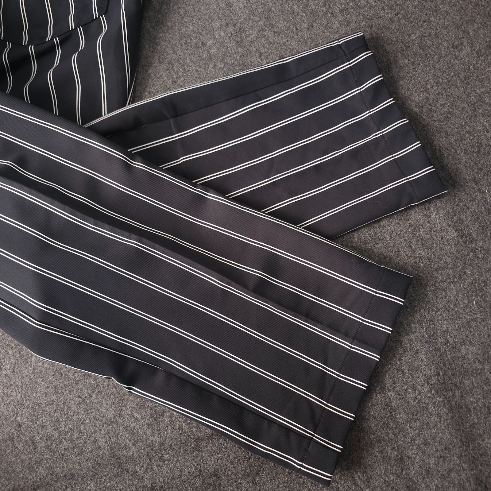 adidas golf アディダスゴルフ ストライプ柄 総柄 ストレッチ素材