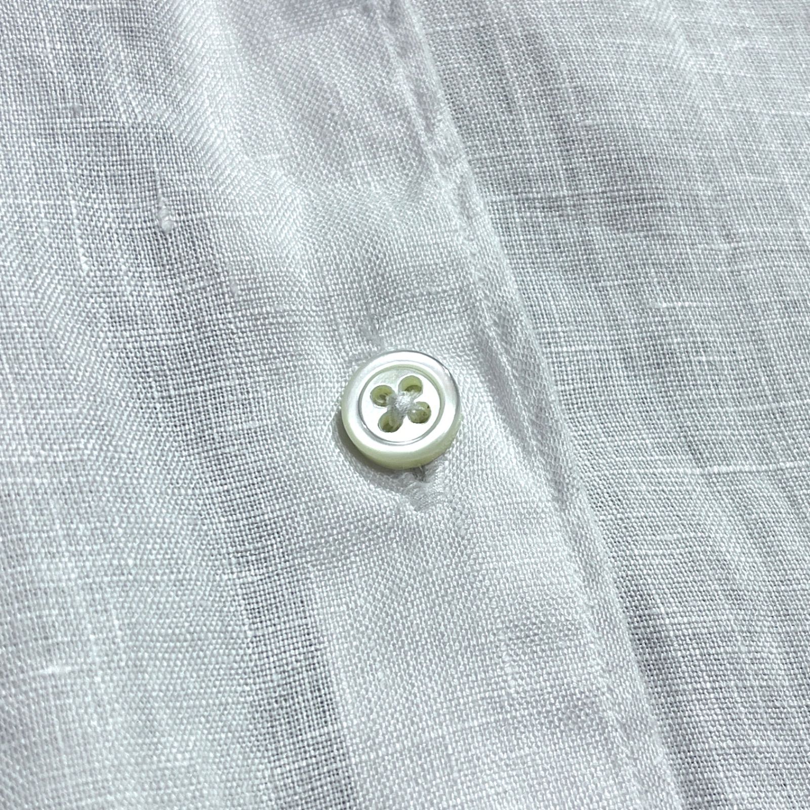 cY09 MUSE de Deuxieme Classe 2023SS リネン100% シャツ LINEN WASH