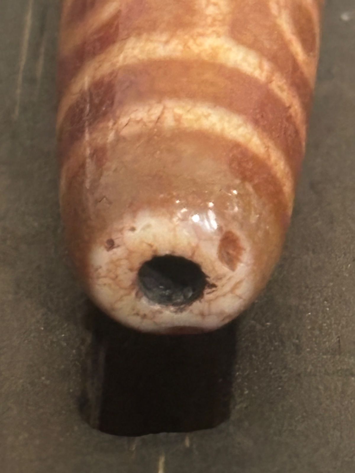 西蔵老礦古代伝承 龍鱗鳳血 九眼天珠 - メルカリ