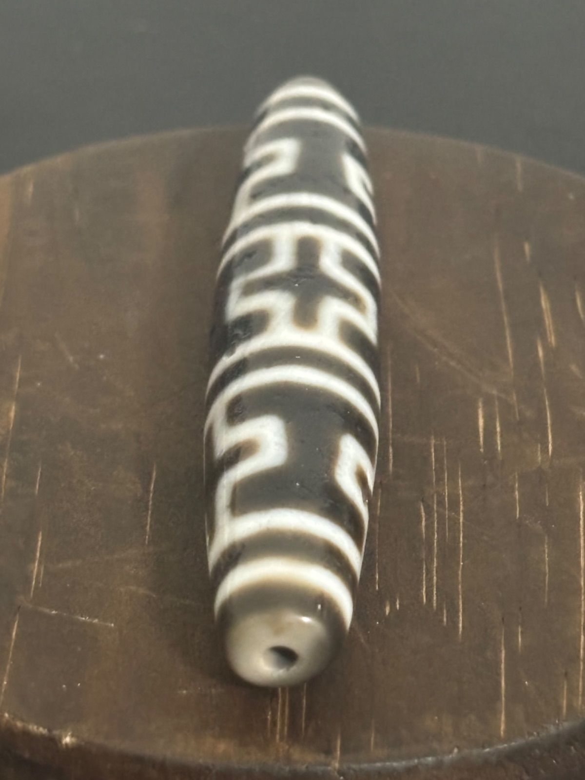 秘蔵天珠‼️西蔵老礦古代伝承金剛二眼特殊六眼天珠 秘蔵天珠‼️西蔵老礦古代伝承金剛二眼特殊六眼天