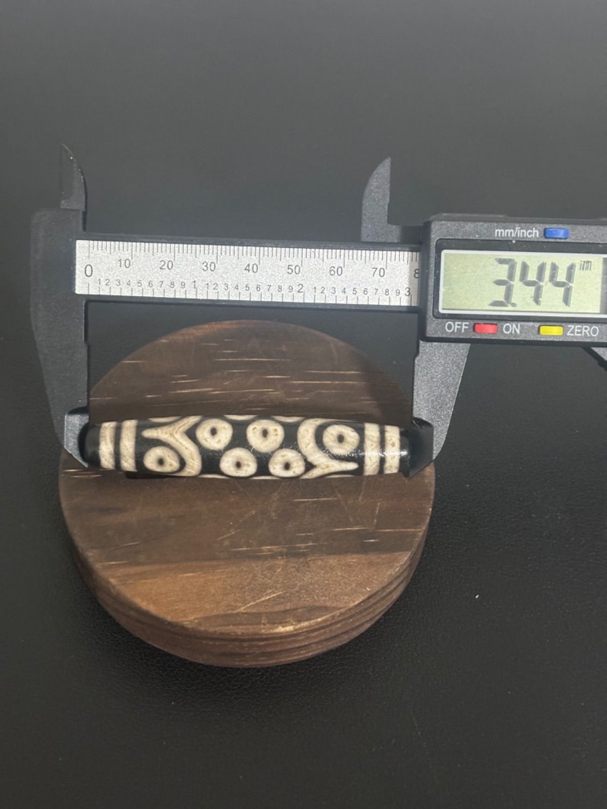 P、秘蔵天珠‼️秘蔵西蔵老礦古代伝承十字六眼天珠 西蔵老礦古代伝承 金剛十五眼天珠 - メルカリ