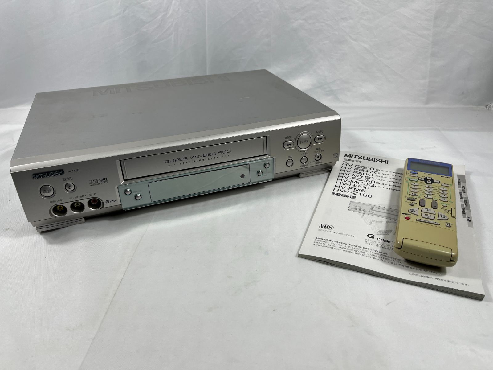 MITSUBISHI ミツビシ SUPER WINDER 500 TAPE SIMULATOR ビデオカセット