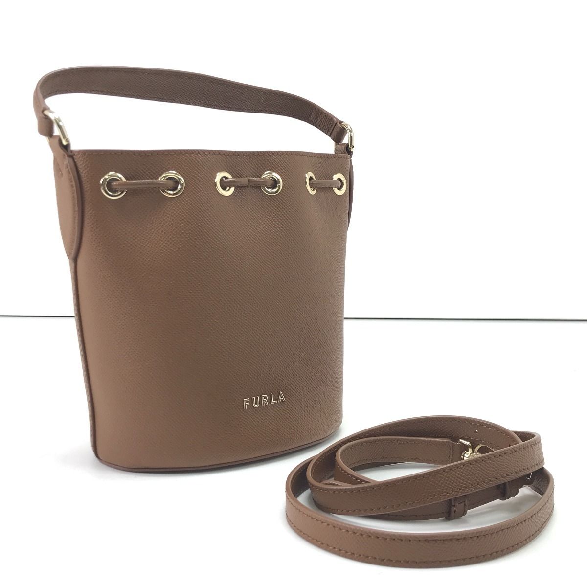 FURLA フルラ 2WAYショルダーバッグ クリオミニバケットバッグ WB00588 