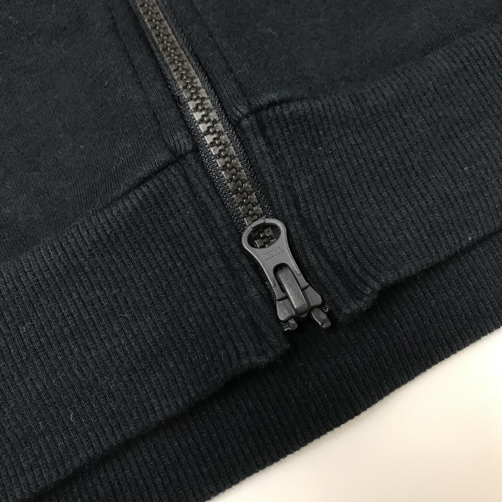 パーリーゲイツ ジップパーカー ネイビー 背面立体ロゴ ブルゾン