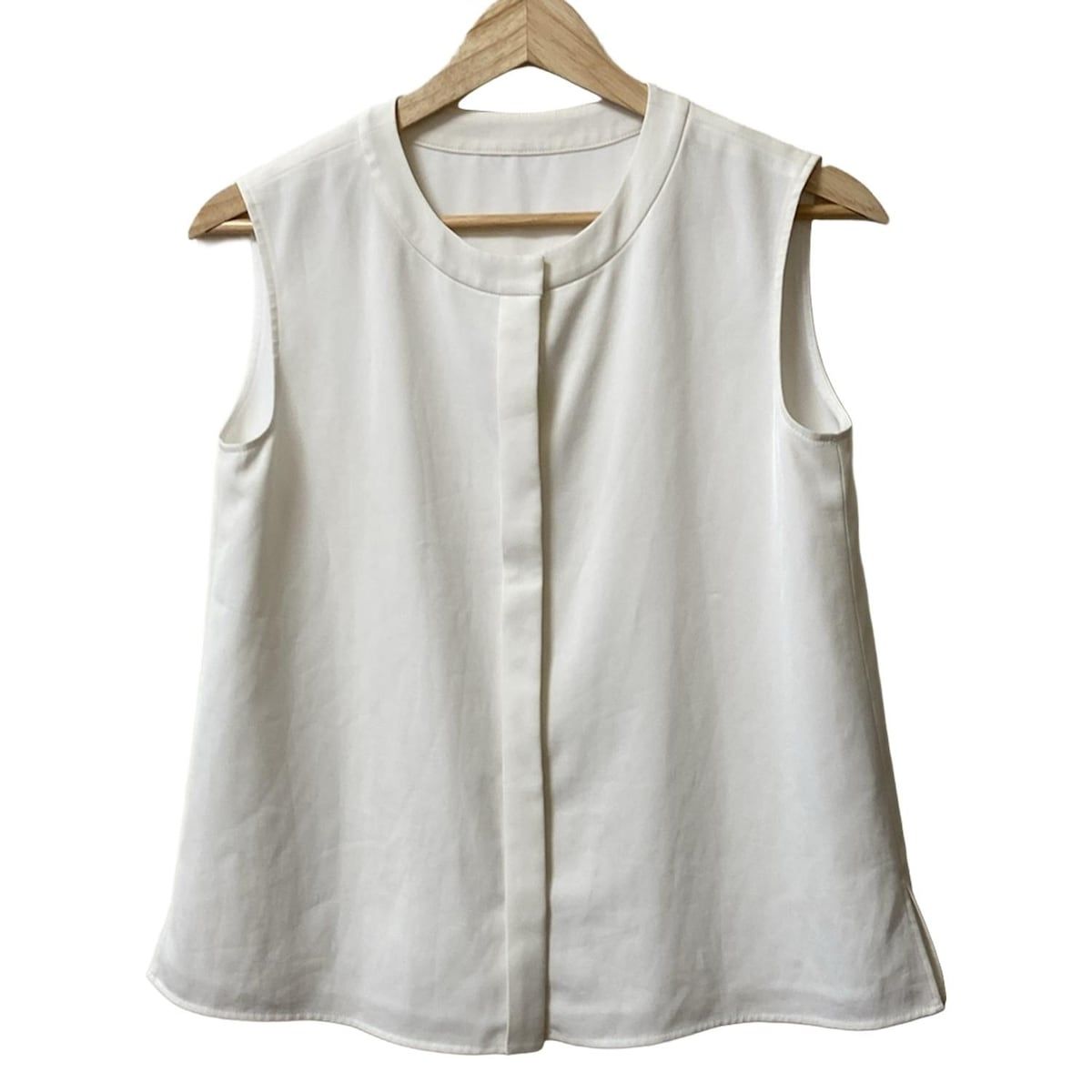 FOXEY NEW YORK(フォクシーニューヨーク) ノースリーブシャツブラウス 