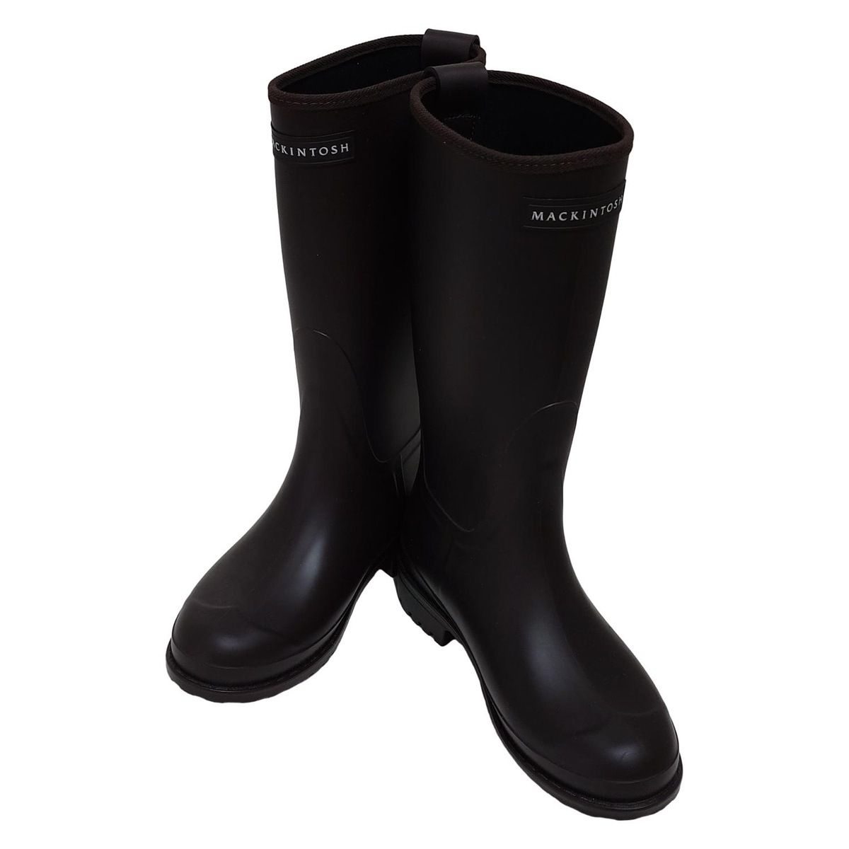 マッキントッシュ　レインブーツ　ダークブラウン　37 MACKINTOSH(マッキントッシュ) レインブーツ 37 レディース - ダーク