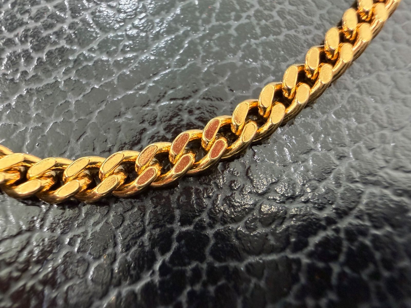 新品】K18金メッキ 喜平ネックレス 50cm スターリングシルバー 14.5g 
