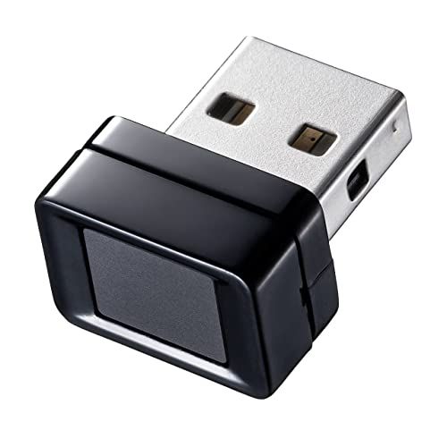 迅速に発送 サンワダイレクト USB 指紋認証リーダー Windows Hello 機能対応 11 10対応 指紋最大10件登録 400 FPRD 1 c 9 7 e 5 d 6