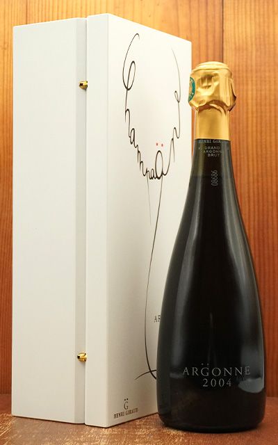 豪華木箱付】アンリ ジロー シャンパーニュ アルゴンヌ ミレジム 2004