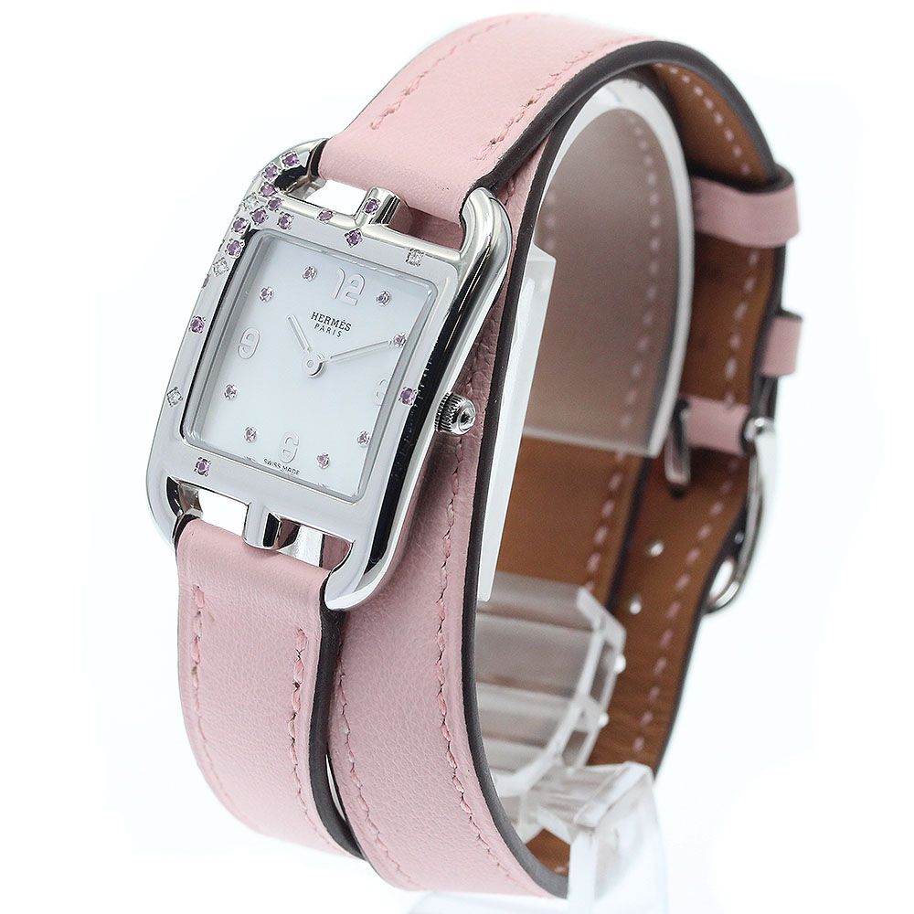 エルメス HERMES CC1.233 ケープコッド ピンクサファイア ダイヤモンド