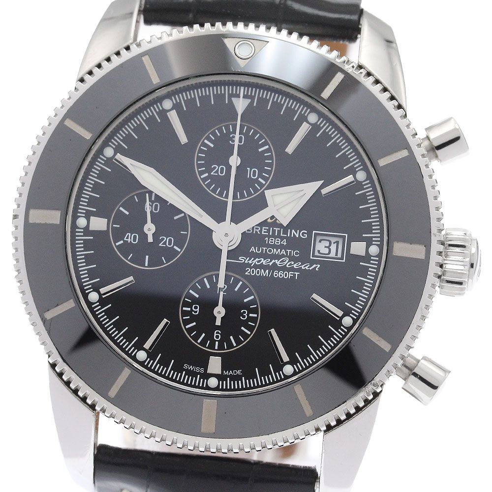 ブライトリング BREITLING A13312 スーパーオーシャン ヘリテージ2 クロノグラフ デイト 自動巻き メンズ _931724
