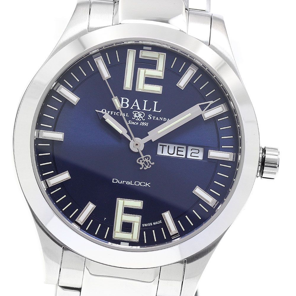 ボールウォッチ BALLWATCH NM2028C S12A BE エンジニア3 キング デイデイト 自動巻き メンズ 未使用品 保証書付き_935408