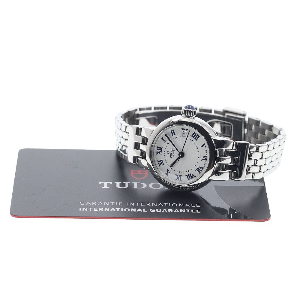チュードル TUDOR 35200 クレア ドゥ ローズ デイト 自動巻き レディース 保証書付き_934288 チュードル TUDOR 35200 クレア ドゥ ローズ デイト 自動巻き