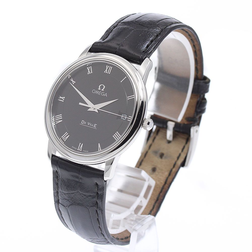 オメガ OMEGA 4810.52.01 デビル プレステージ デイト クォーツ メンズ