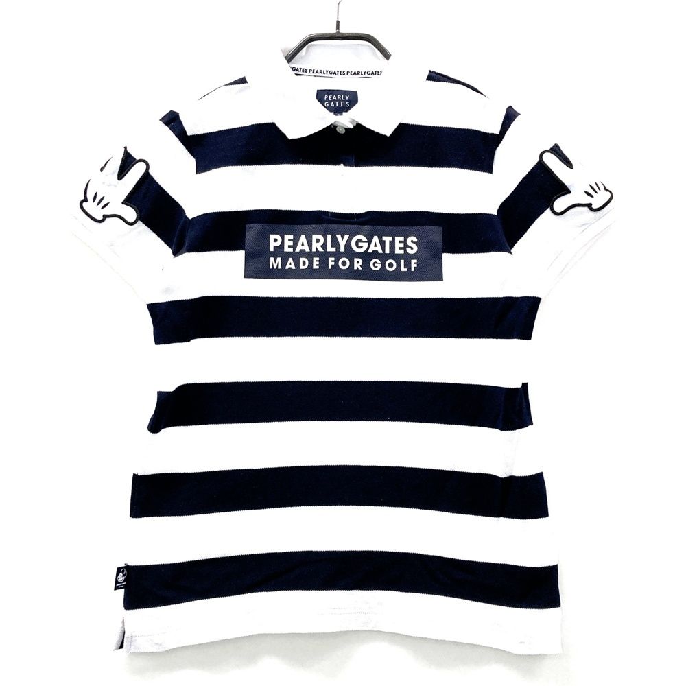 サイズ：2 PEARLY GATES パーリーゲイツ × Disney ミッキーマウス 半袖