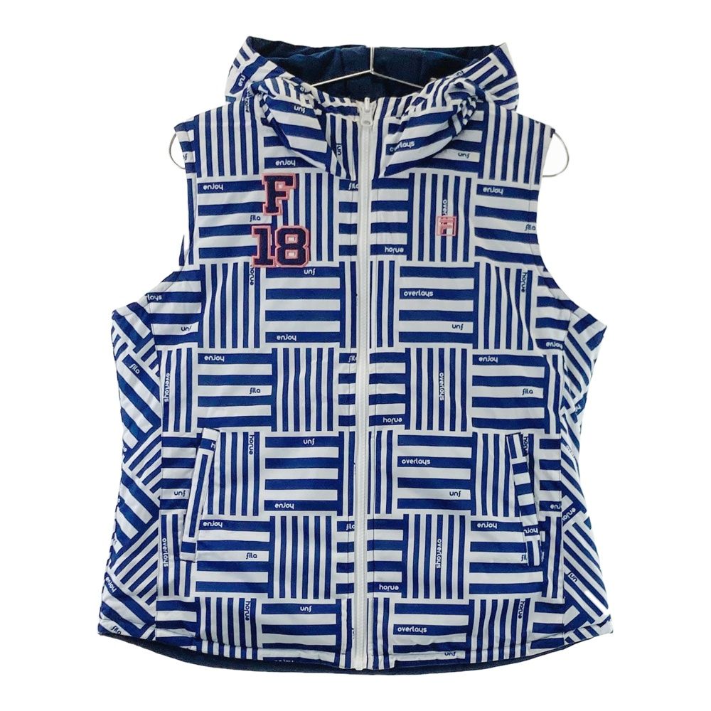 Chloe Golf クロエゴルフ 柄入りニットベスト M 2026年最新クロエ