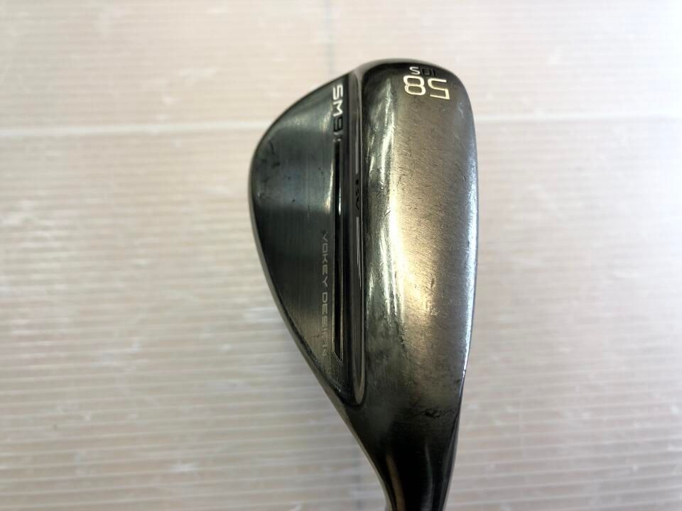 タイトリスト VOKEY SM9 ブラッシュドスチール 58度 ダイナミック