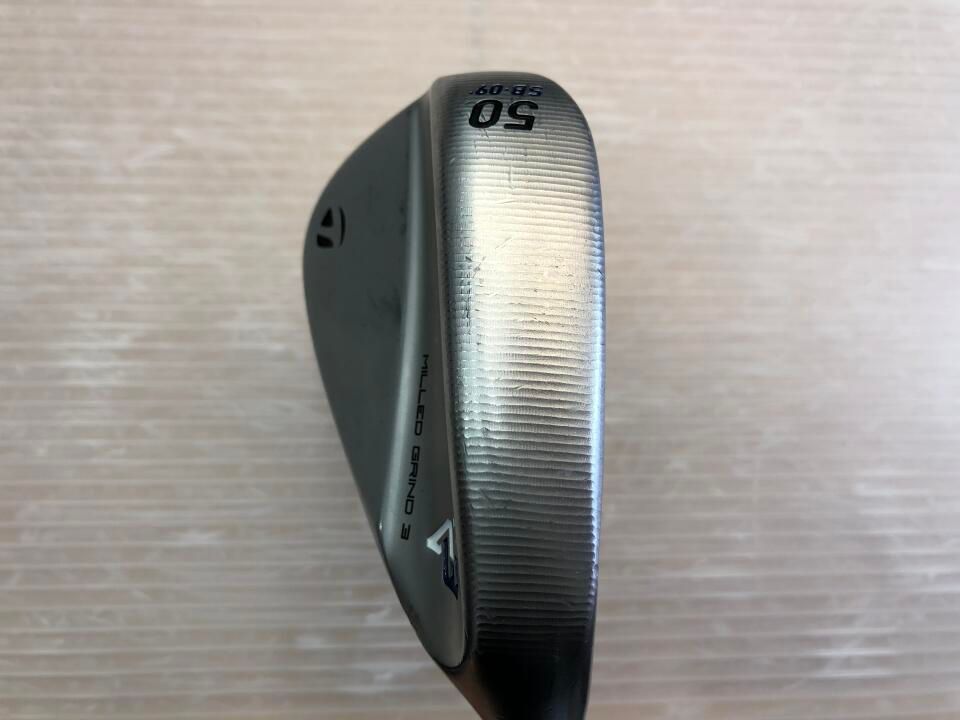 ウェッジ テーラーメイド MILLED GRIND 3 クローム 50度 MCI 60 Rフレックス