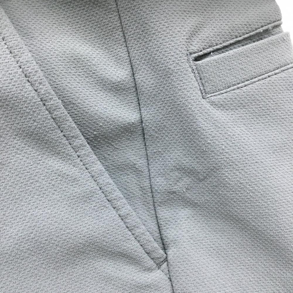 美品】ニューバランスゴルフ パンツ グレー ストレッチ 裾ロゴ メンズ