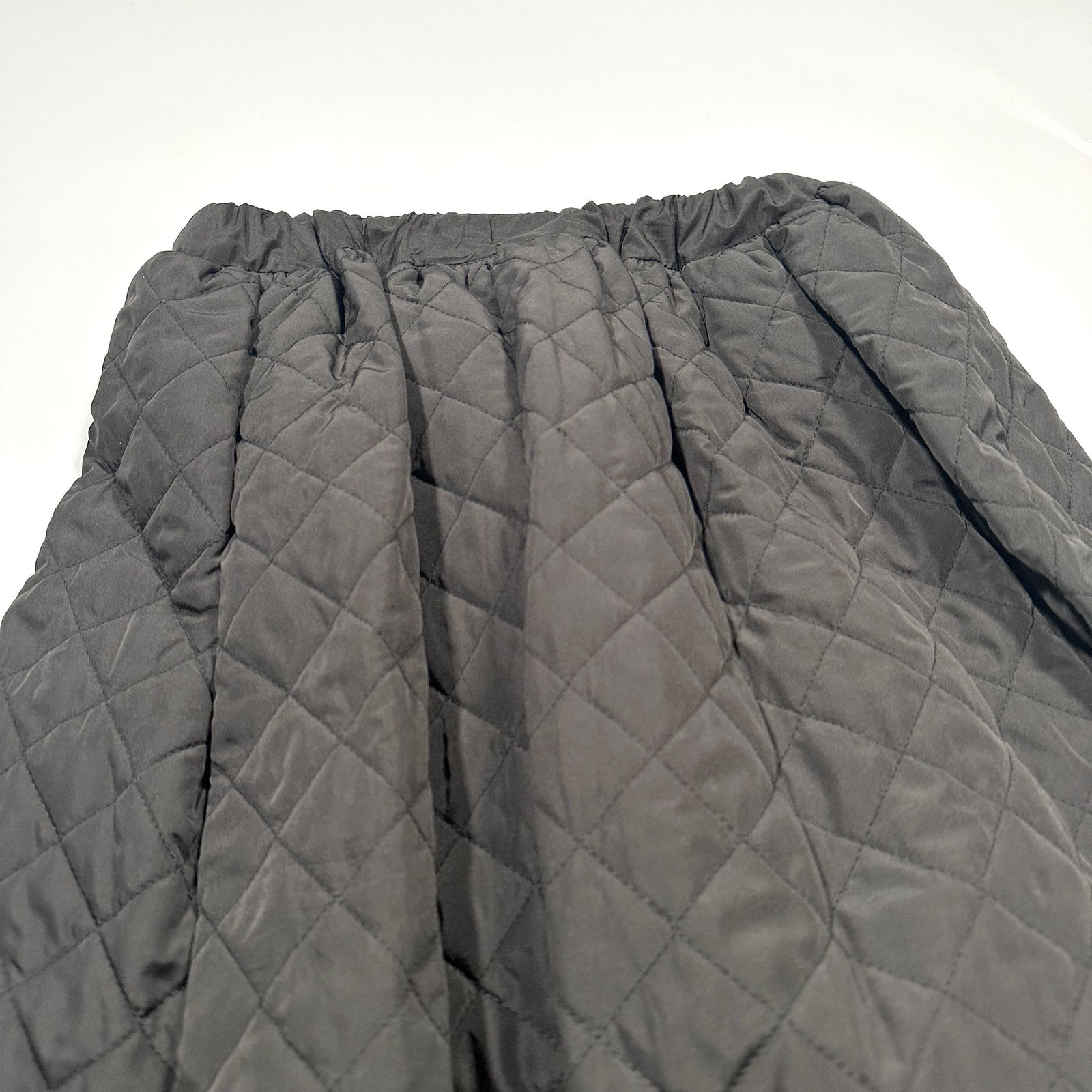 美品】Gypsohila ジプソフィア キルティングスカート ブラック free