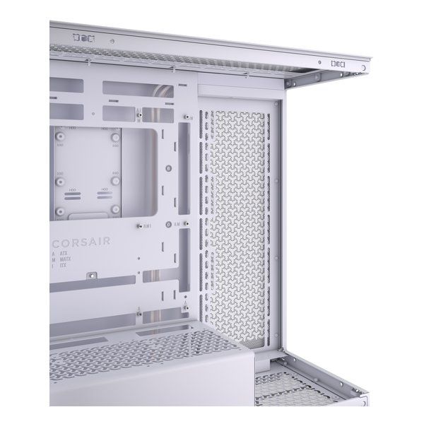 CORSAIR コルセア ミドルタワー型PCケース 3500X Tempered Glass White