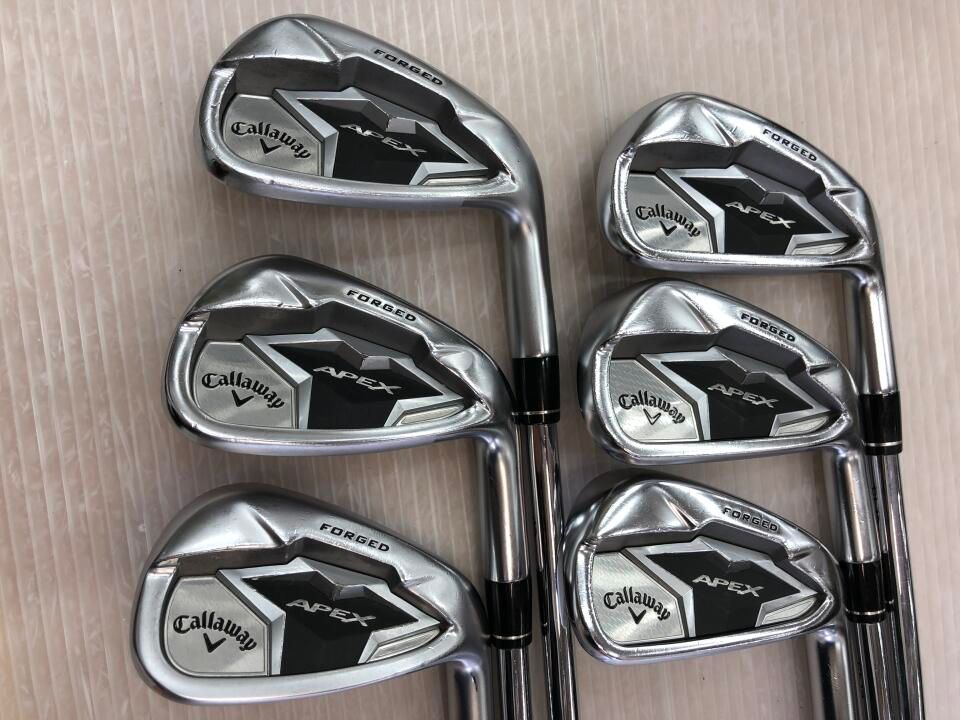 キャロウェイ APEX 2019 NSプロ Zelos 8 Sフレックス アイアンセット