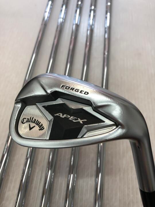 キャロウェイ APEX 2019 NSプロ Zelos 8 Sフレックス アイアンセット