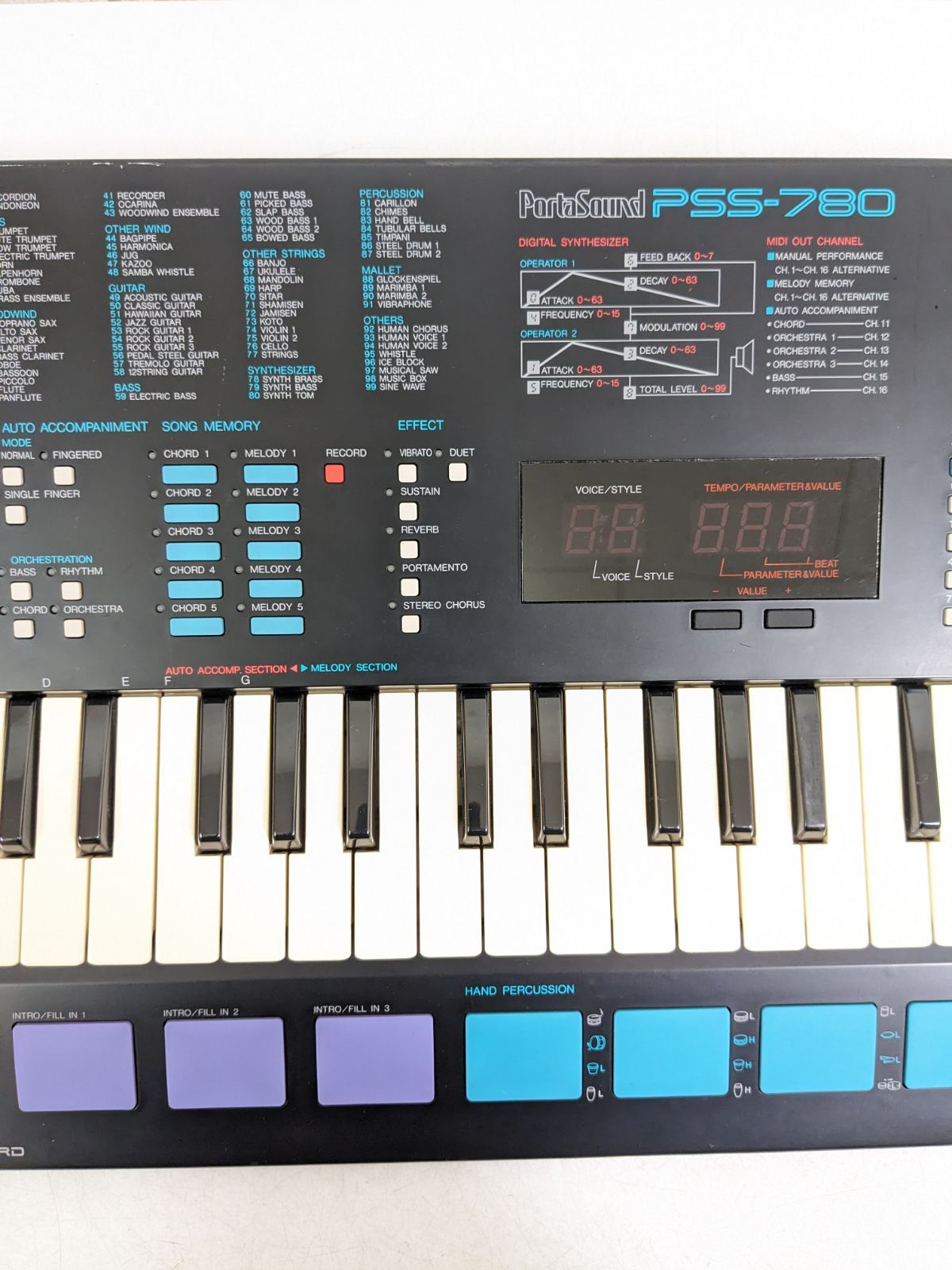 YAMAHA PSS-780 電子ピアノ シンセサイザー - メルカリ