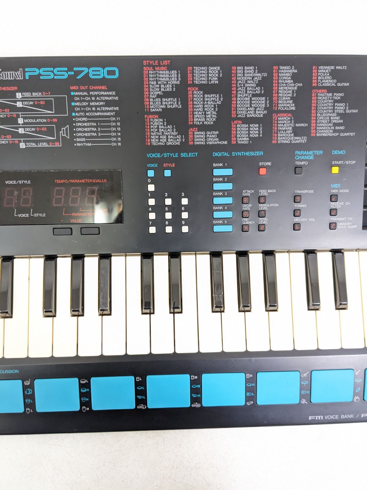 YAMAHA PSS-780 電子ピアノ シンセサイザー - メルカリ YAMAHA PSS-780 電子ピアノ シンセサイザー - メルカリ