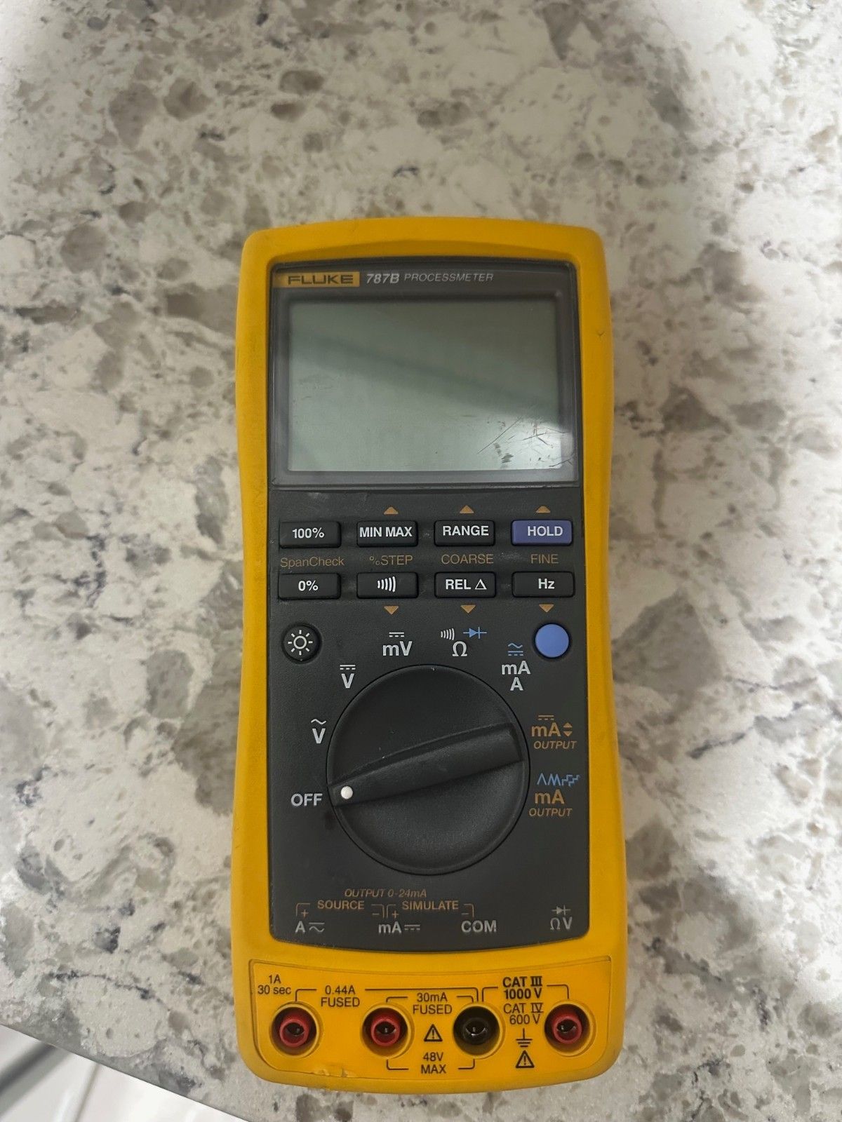 FLUKE 787 B MULTIMETER PROCESSMETER PROCESS METER ED BUY IT NOW