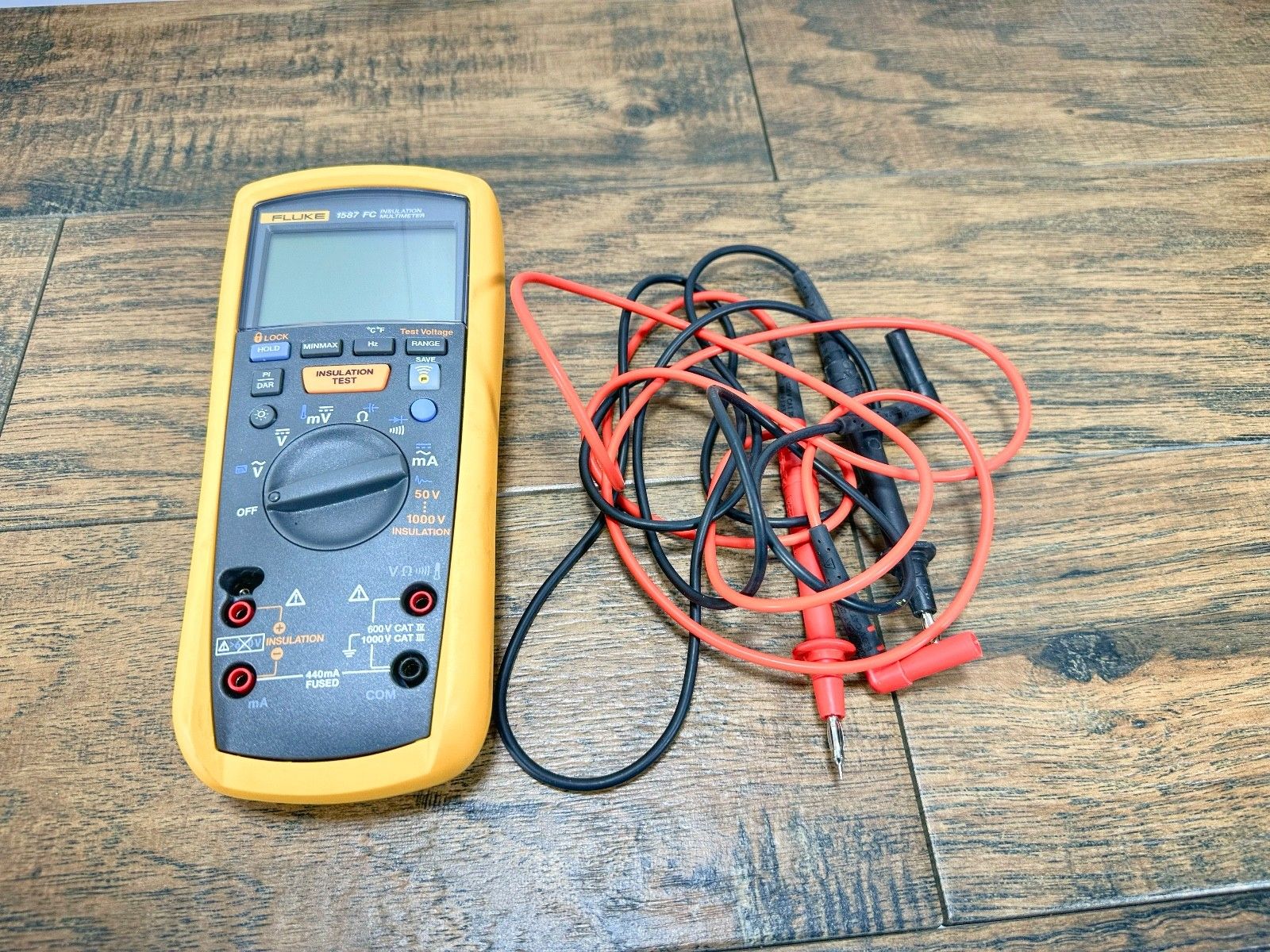 Fluke 1587 C FC Insulation Multimeter G 590