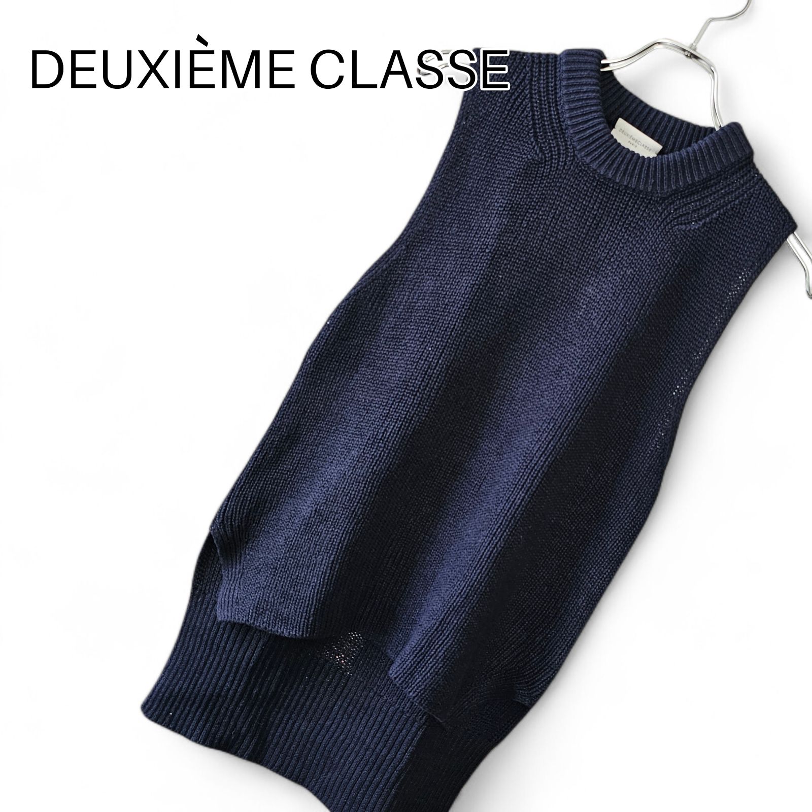 Deuxieme Classe ドゥーズィエム クラス ネイビー レディース トップス