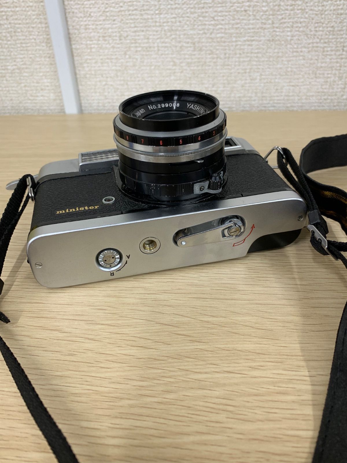 3【動作未確認】ヤシカ YASHICA MINISTER ビンテージ【カメラ】【1.5