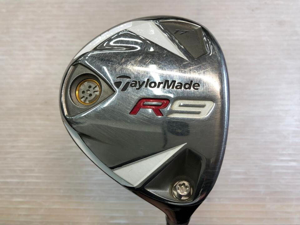 ★☆★テーラーメイド★R9★FUJIKURA Motore(SR)★4W★☆★ テーラーメイド R9 17度 Motore Rフレックス フェアウェイウッド 中古