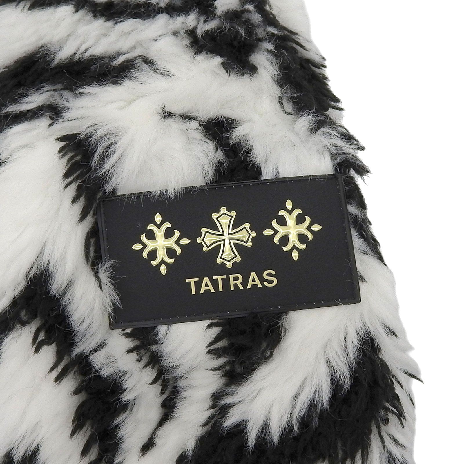 未使用品△TATRAS タトラス LTAT22A4914 ロゴワッペン付き ゼブラ柄  