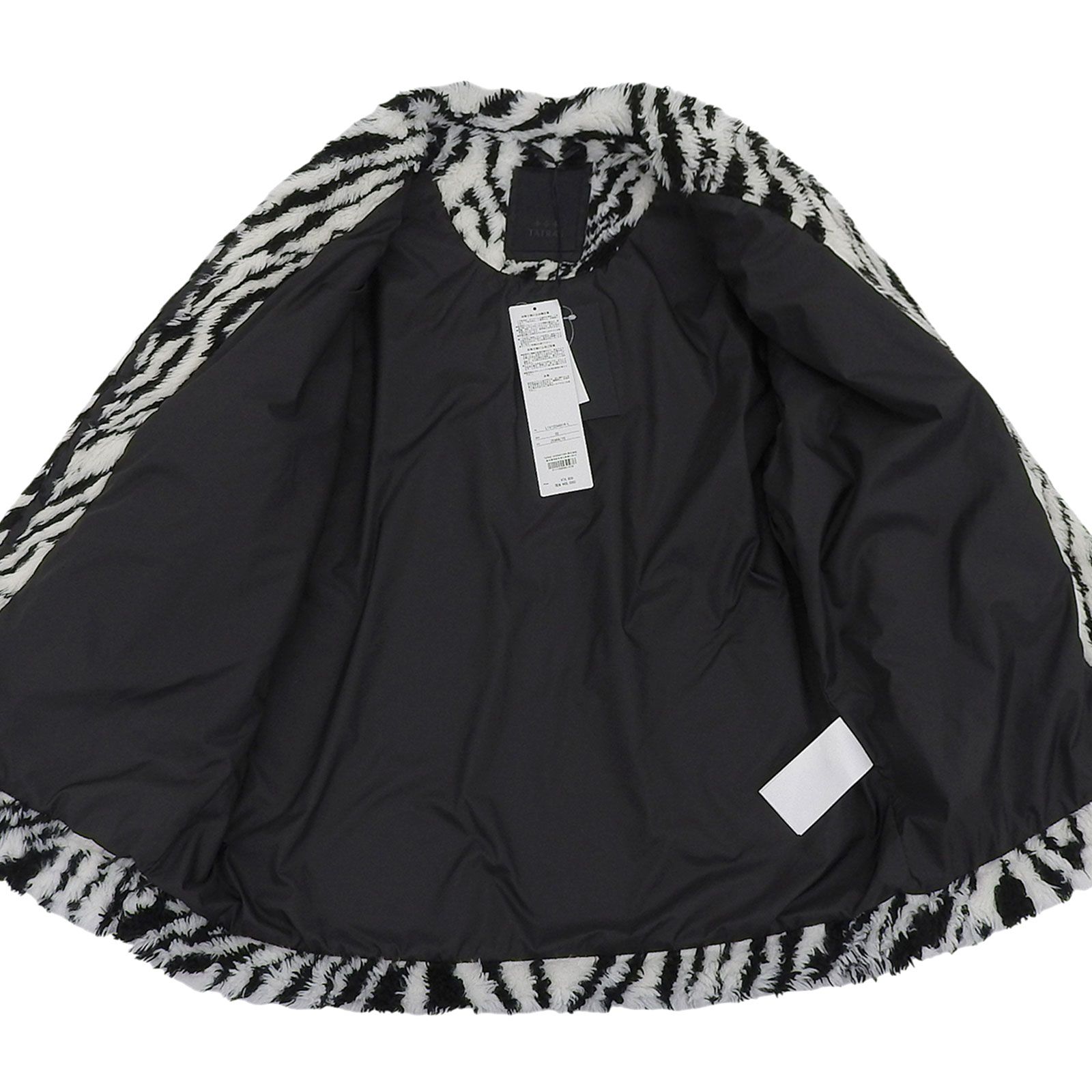 未使用品△TATRAS タトラス LTAT22A4914 ロゴワッペン付き ゼブラ柄  