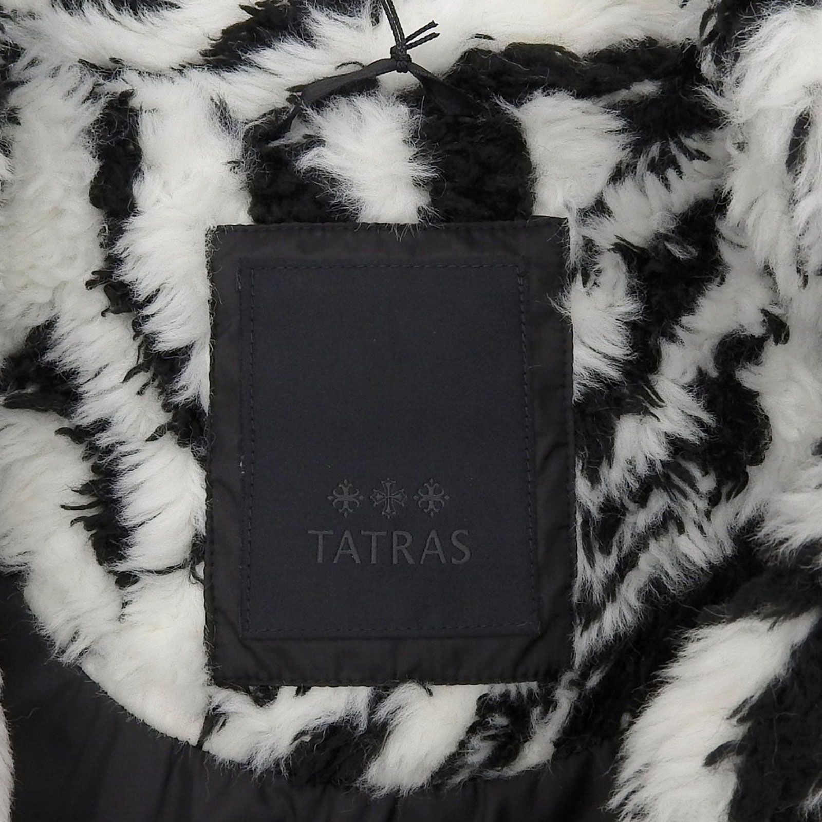 未使用品△TATRAS タトラス LTAT22A4914 ロゴワッペン付き ゼブラ柄  