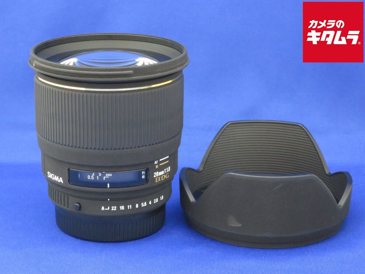 並品】 シグマ 28mm F1.8 EX DG ASP MACRO ペンタックス用 【公式通販】