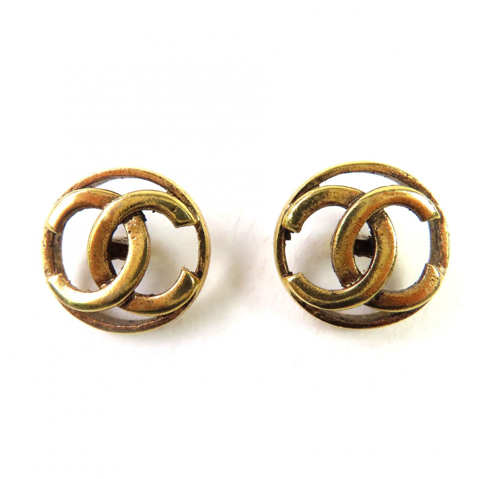 美品◇CHANEL シャネル ヴィンテージ ココマーク ボタン2点セット