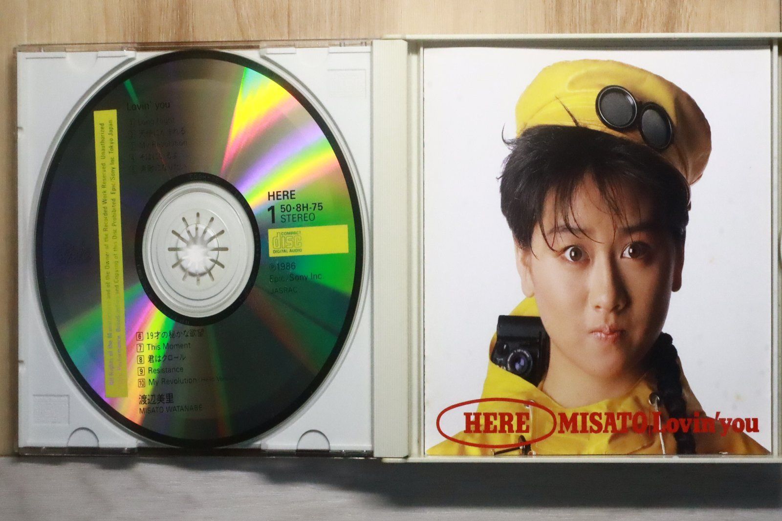 国内盤CD☆渡辺美里/MISATO WATANABE□ Lovin' You 【50.8H