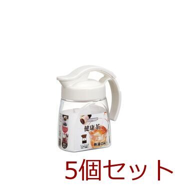 Amazon.co.jp: 岩崎工業 ラストロウェア 冷水筒 ピッチャー 1.6L 日本製 タテヨコ収納 軽量 洗いやすい 冷蔵庫対応 ホワイト  K-1275 W : ホーム＆キッチン タテヨコスライドピッチャー700mW MM021875-C9068 ×5個セット