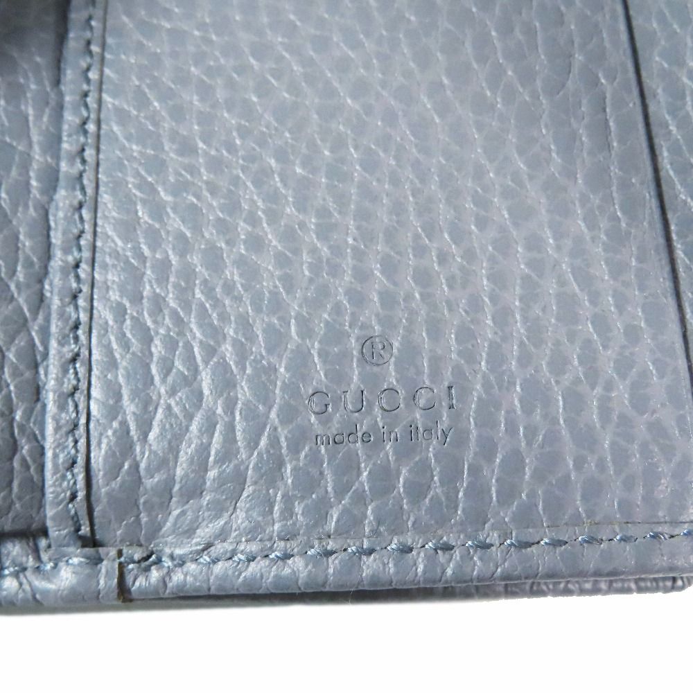 未使用 GUCCI グッチ GGマーモント 三つ折り財布 コンパクトウォレット