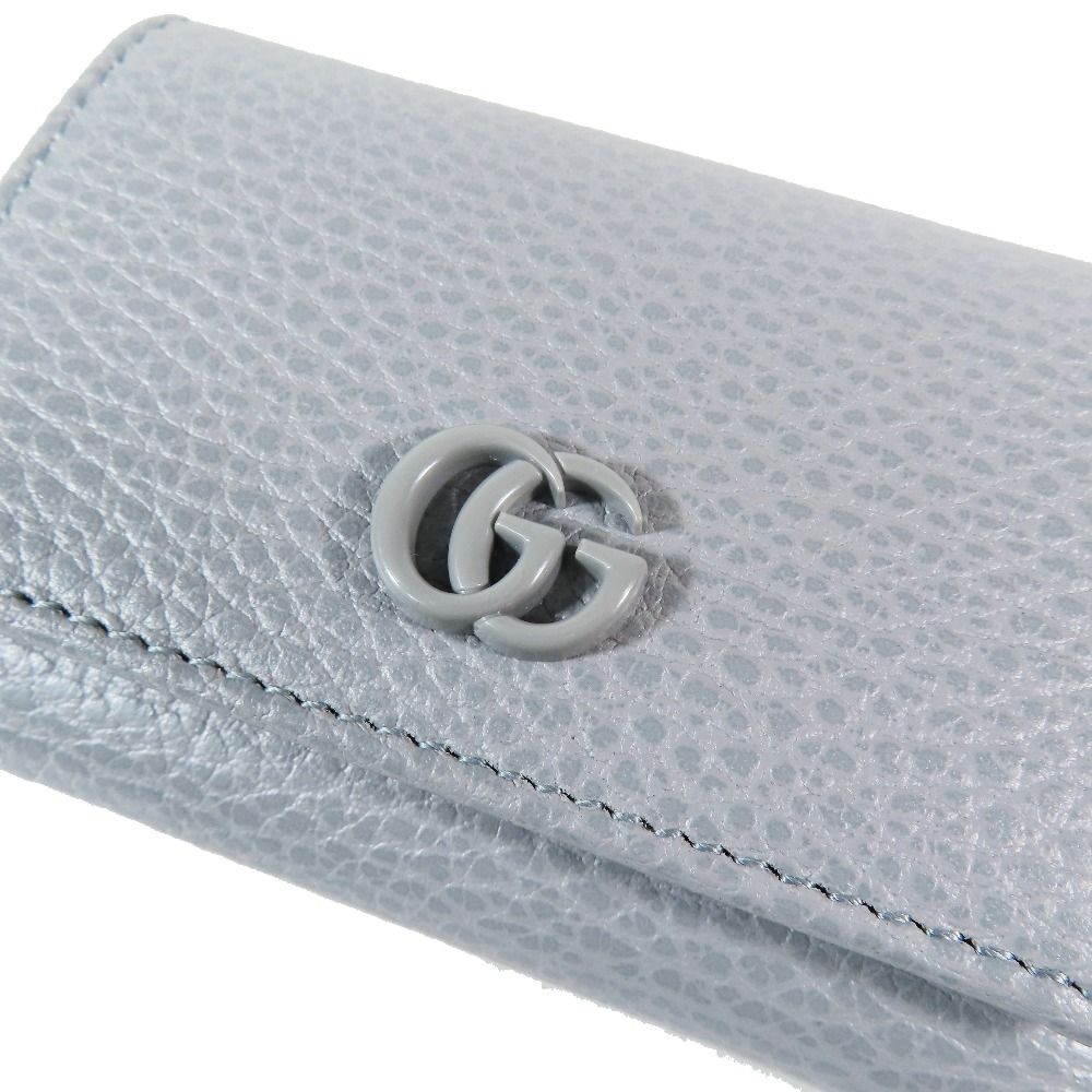 未使用 GUCCI グッチ GGマーモント 三つ折り財布 コンパクトウォレット